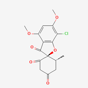 molecular formula C16H15ClO6 B601506 Griseofulvic acid CAS No. 469-54-5