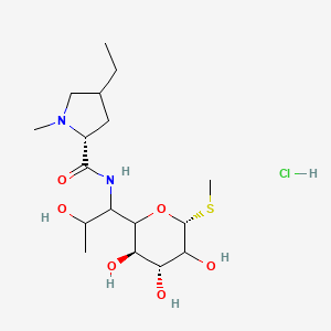 molecular formula C17H33ClN2O6S B601511 Lincomycin B Hydrochloride CAS No. 11021-35-5