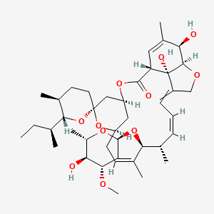 molecular formula C41H62O11 B601522 Ivermectin Impurity H 