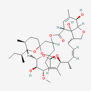 molecular formula C41H62O11 B601522 Ivermectin Impurity H CAS No. 71837-27-9