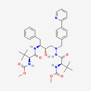 molecular formula C38H52N6O7 B601529 阿扎那韦 R,S,S,S-非对映异构体 CAS No. 1332981-14-2
