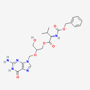 molecular formula C22H28N6O7 B601550 CBZ-Vaganciclovir CAS No. 194154-40-0