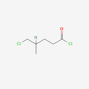 molecular formula C6H10Cl2O B601578 5-Chloro-4-methylpentanoyl chloride CAS No. 813452-05-0