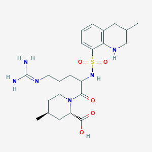 molecular formula C23H36N6O5S B601580 (2S,4S)-阿加曲班 CAS No. 189264-03-7