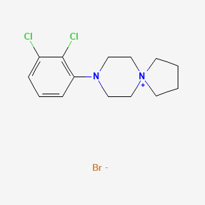 molecular formula C14H19Cl2N2 . Br B601587 Aripiprazole Impurity 12 CAS No. 795313-24-5