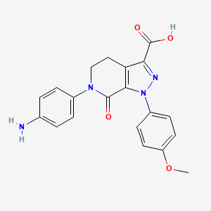 molecular formula C20H18N4O4 B601596 Apixaban Impurity 14 CAS No. 1704504-93-7