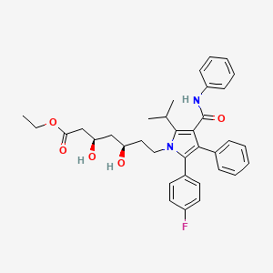 molecular formula C35H39FN2O5 B601602 Atorvastatin Ethyl Ester CAS No. 1146977-93-6