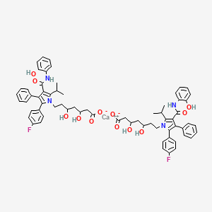 molecular formula C66H68CaF2N4O12 B601605 2-Hydroxy atorvastatin calcium salt 