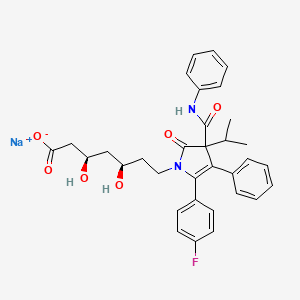 molecular formula C33H34FN2O6Na B601606 Atorvastatin Lactam Sodium Salt Impurity CAS No. 148217-40-7