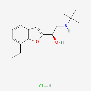 molecular formula C16H24NO2Cl B601629 盐酸布非洛尔，(+)- CAS No. 57704-11-7