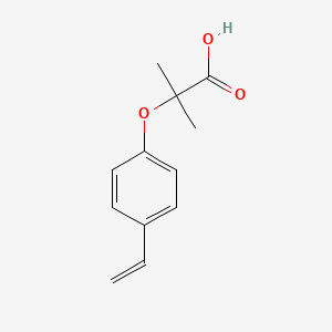 molecular formula C12H14O3 B601638 Ciprofibrate impurity A 