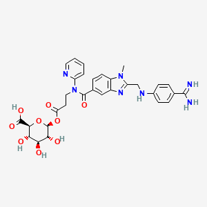 B601657 Dabigatran 1-acylglucuronide CAS No. 1015167-40-4