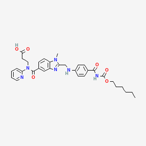 molecular formula C32H36N6O6 B601663 Dabigatran Impurity 13 CAS No. 1408238-37-8