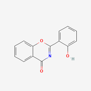 molecular formula C14H9NO3 B601668 2-(2-Hydroxyphenyl)-4H-benzo[e][1,3]oxazin-4-one CAS No. 1218-69-5