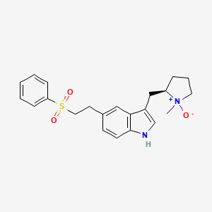 molecular formula C22H26N2O3S B601686 Eletriptan N-Oxide CAS No. 1217641-89-8