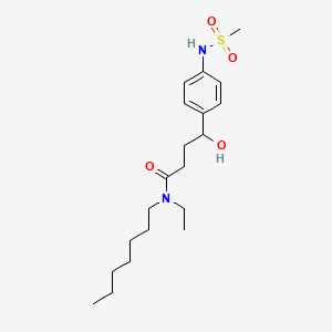 molecular formula C20H34N2O4S B601726 4-Keto Ibutilide CAS No. 160087-98-9