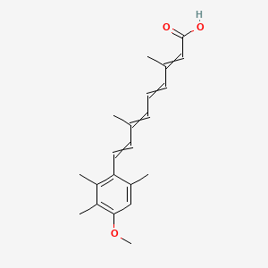 molecular formula C21H26O3 B601747 Acitretin CAS No. 419534-31-9