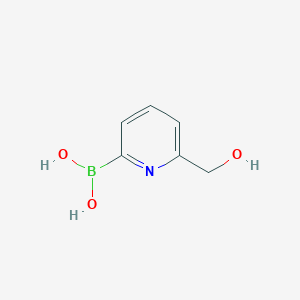 (6-(Hydroxymethyl)pyridin-2-yl)boronic acid