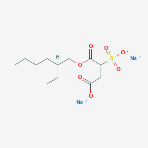 molecular formula C12H20O7S B601786 Disodium Mono(2-ethylhexyl) Sulfosuccinate CAS No. 86878-53-7