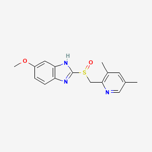  B601801 2-(((3,5-Dimethylpyridin-2-yl)methyl)sulfinyl)-5-methoxy-1H-benzo[d]imidazole CAS No. 110374-16-8
