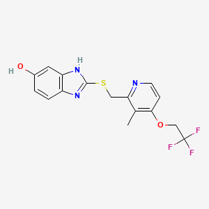 molecular formula C16H14F3N3O2S B601805 5-Hydroxy Lansoprazole Sulfide CAS No. 131926-96-0