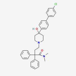 molecular formula C35H37ClN2O2 B601815 4-Dechloro-4-(4-chlorophenyl) Loperamide CAS No. 1391052-94-0