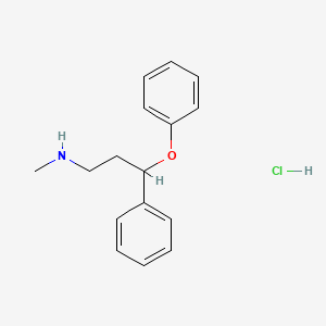 N-methyl-3-phenoxy-3-phenyl-propylamine hydrochloride