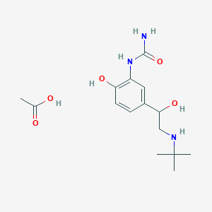  B601825 Carbuterol Acetate CAS No. 1613439-57-8