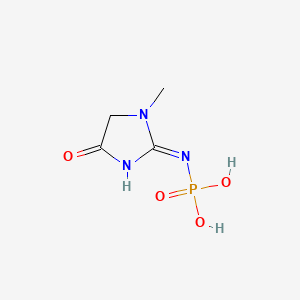 molecular formula C4H8N3O4P B601832 Fosfocreatinine CAS No. 5786-71-0