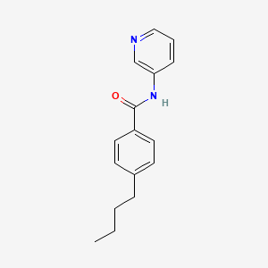 molecular formula C16H18N2O B6018404 4-butyl-N-3-pyridinylbenzamide 