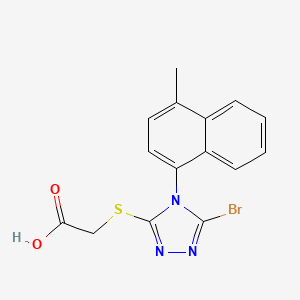 molecular formula C15H12BrN3O2S B601854 Lesinurad Impurity 8 CAS No. 1158970-49-0