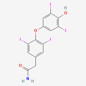 3,5,3',5'-Tetraiodo Thyroacetamide