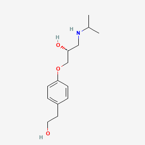 4-((2R)-2-Hydroxy-3-((1-methylethyl)amino)propoxy)benzeneethanol