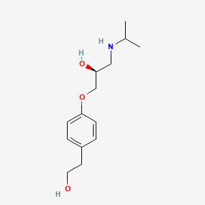 molecular formula C14H23NO3 B601878 (S)-O-Demethylmetoprolol CAS No. 131564-69-7