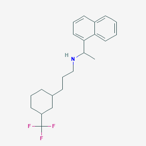 molecular formula C22H28F3N B601895 Cinacalcet Impurity F CAS No. 1271930-12-1