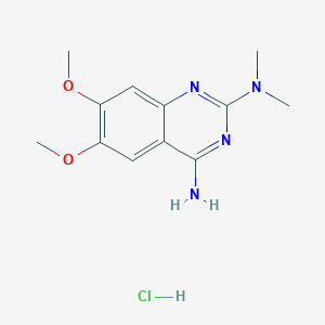 molecular formula C12H16N4O2 B601916 Alfuzosin Impurity 1 CAS No. 19216-68-3
