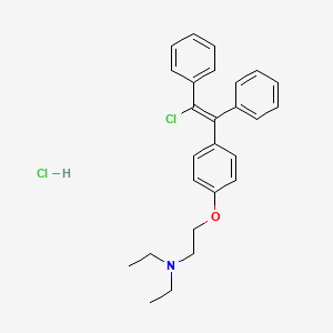molecular formula C26H29Cl2NO B601924 cis-Clomiphene Hydrochloride CAS No. 14158-66-8
