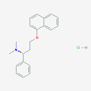 molecular formula C21H24ClNO B601925 (R)-Dapoxetine Hydrochloride CAS No. 156453-51-9