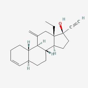 molecular formula C22H30O B601933 Desogestrel delta 3-isomer CAS No. 201360-82-9