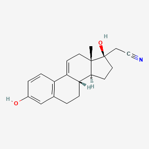 molecular formula C20H23NO2 B601936 Dienogest Impurity G CAS No. 86153-38-0