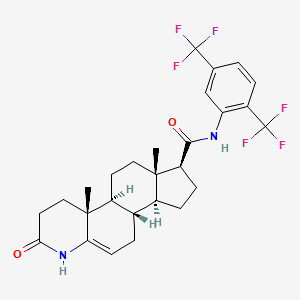 molecular formula C27H30F6N2O2 B601945 Dutasteride Impurity J CAS No. 164656-21-7