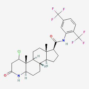 molecular formula C27H31ClF6N2O2 B601947 Chlorodutasteride CAS No. 1365545-42-1