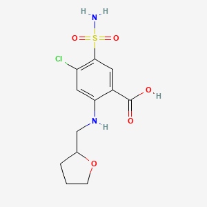 molecular formula C12H15ClN2O5S B601994 Tetrahydro Furosemide CAS No. 4793-38-8