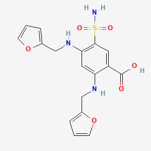 2,4-Bis((furan-2-ylmethyl)amino)-5-sulfamoylbenzoic acid