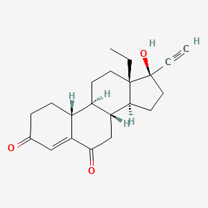 molecular formula C21H26O3 B602003 6-Oxo D-(-)-Norgestrel CAS No. 1175109-63-3