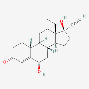 molecular formula C21H28O3 B602007 6beta-Hydroxylevonorgestrel CAS No. 55555-97-0