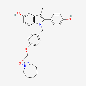 molecular formula C30H34N2O4 B602038 Bazedoxifene N-Oxide CAS No. 1174289-22-5