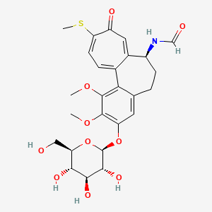molecular formula C26H32NO10S B602041 N-Desacetyl-N-formyl Thiocolchicoside CAS No. 219547-29-2