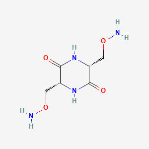 molecular formula C6H12N4O4 B602043 D-Cycloserine dimer CAS No. 16337-02-3