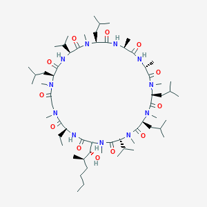 molecular formula C62H111N11O12 B602044 Dihydrocyclosporin H CAS No. 83602-88-4